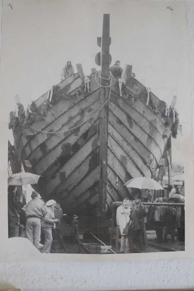 Segelschiff Hansekogge