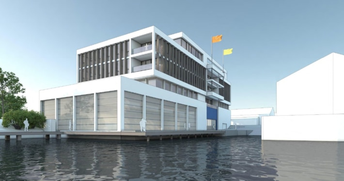 Planung einer neuen Halle - Rathje Werft