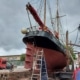Traditionsschiffe in der Rathje Werft Kiel