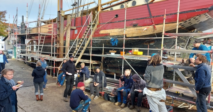 Sanierung von Traditionsseglern