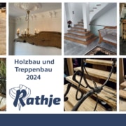 Treppenbau und Holzbau bei der Rathje-Werft in Kiel