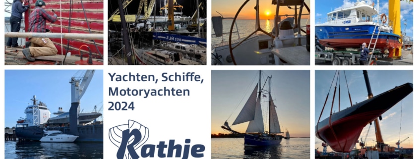 Yachten, Schiffe, Motoryachten 2024 – Rathje Werft Kiel